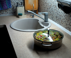 Тазик с Оливье