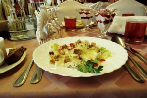 Салат "Цезарь"