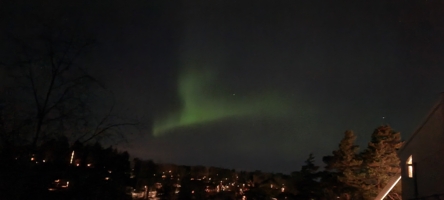 Северное Сияние в виде Ангела