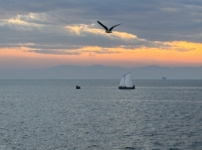 "Над седой равниной моря"