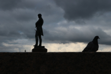 Свинцовое небо Родины.