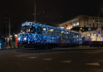 Новогодний трамвай