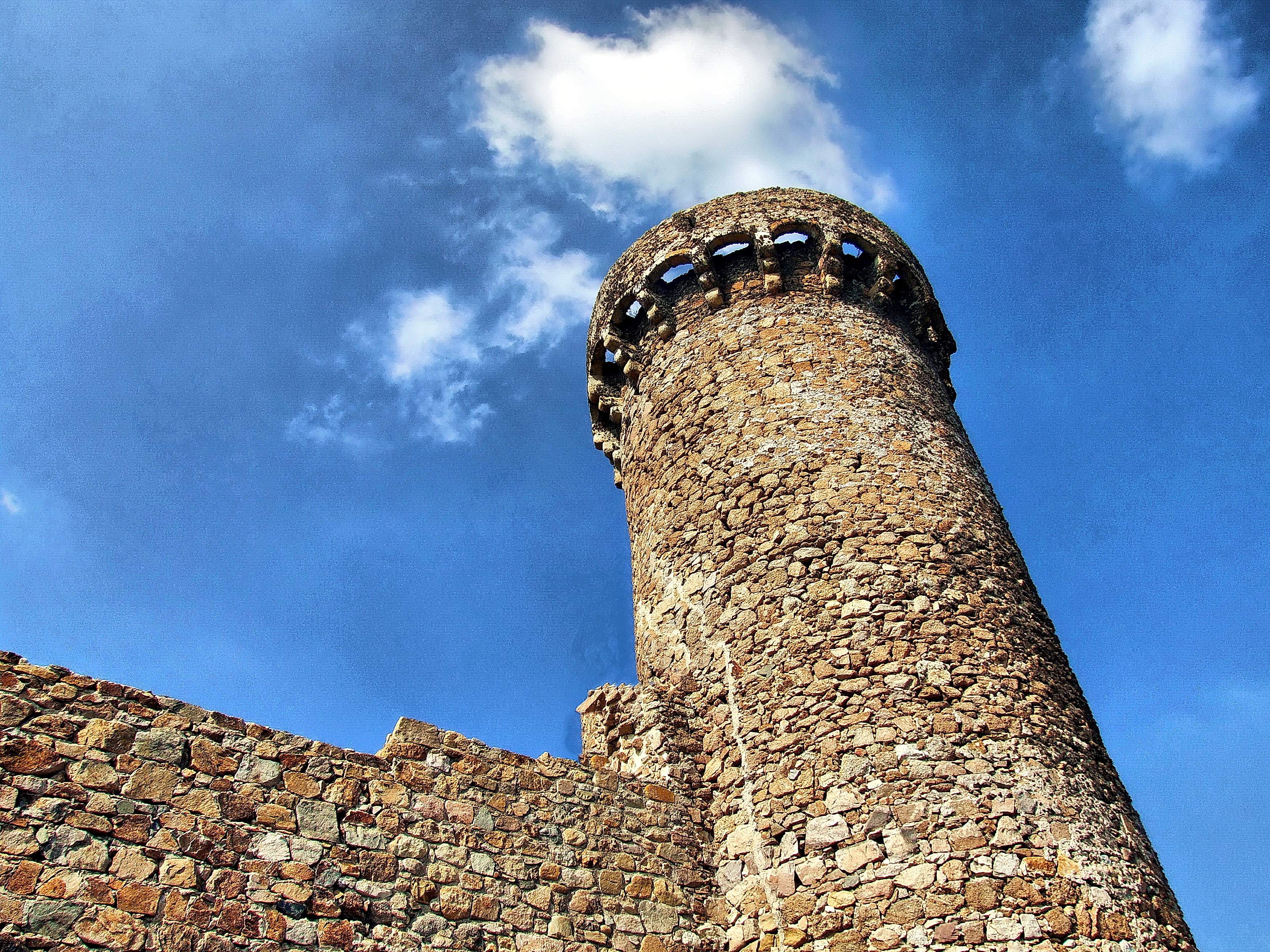 Башня на крепости