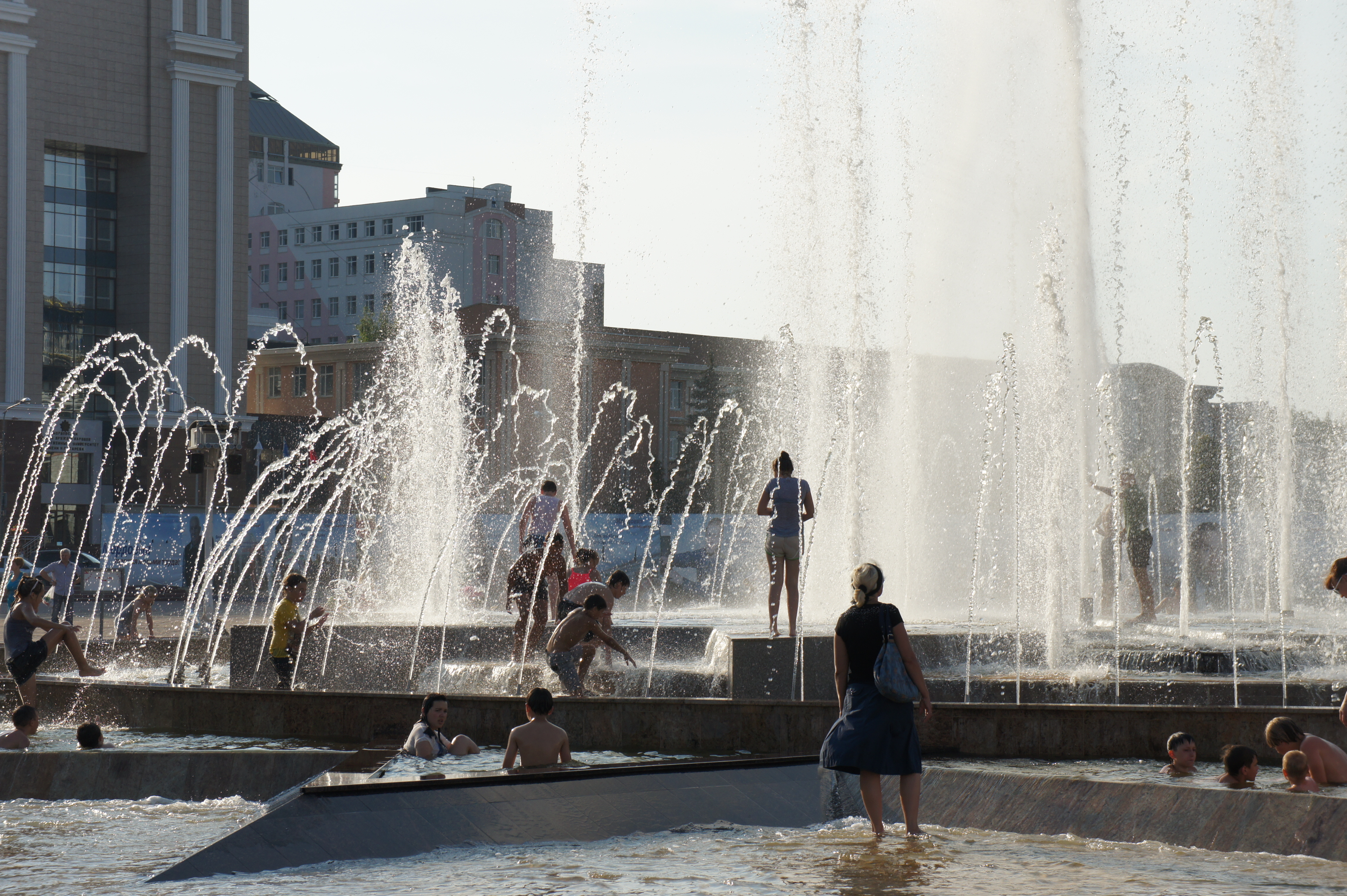 Фото жары в городе