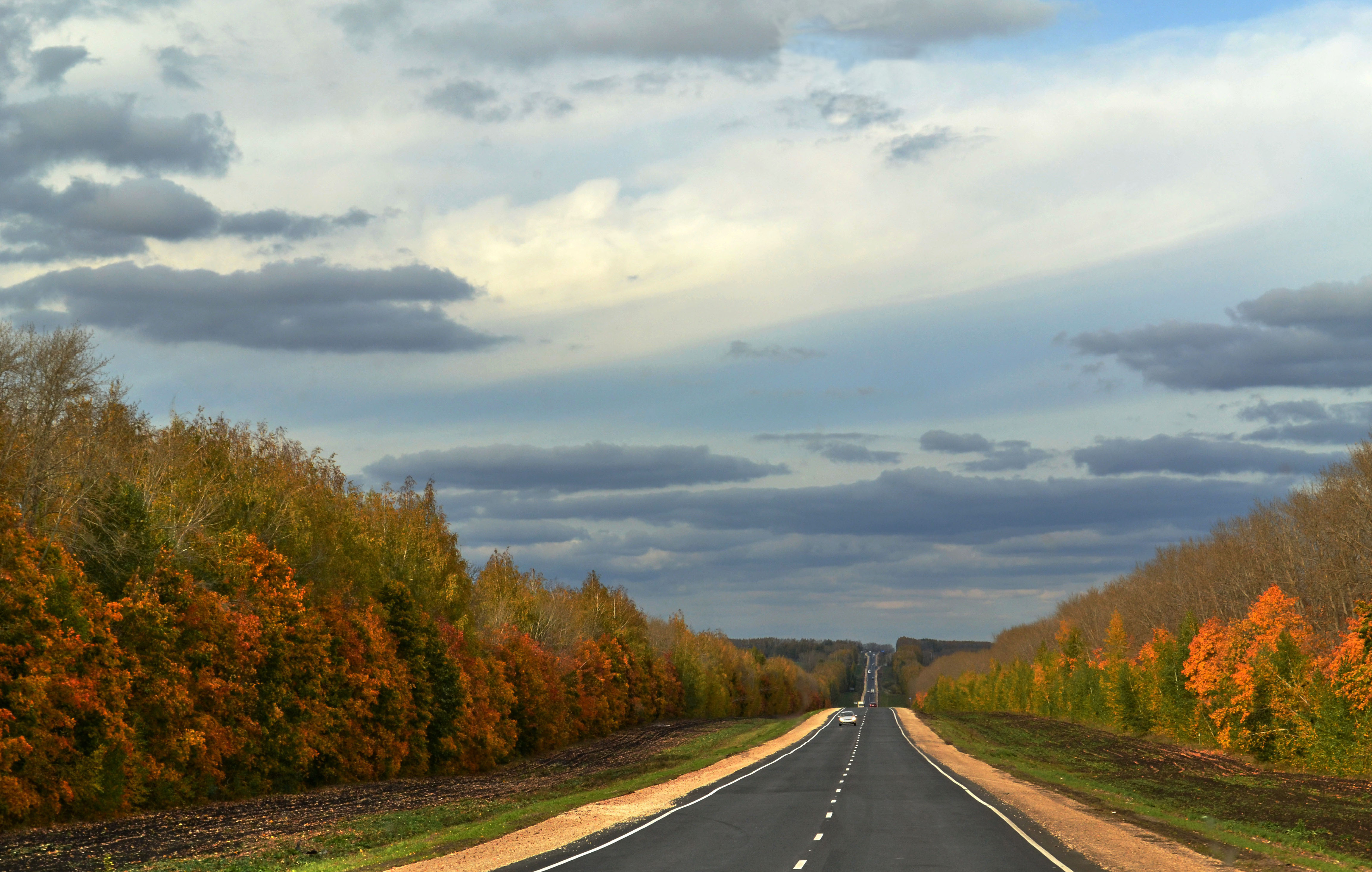 Осенняя дорога домой. Осенняя дорога. Осень трасса. Дорога осенью в России. Осень на трассе.