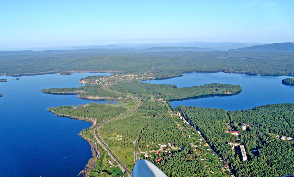 Мыс на озере Чебаркуль