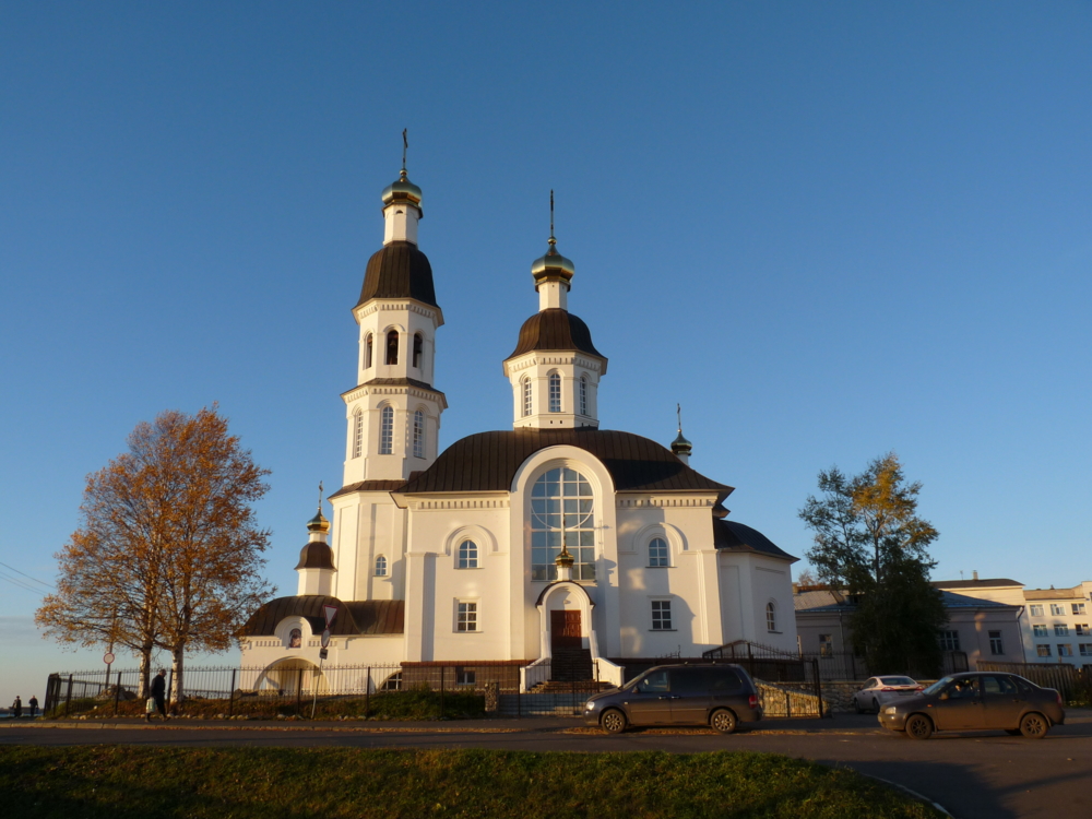 Храмы архангельска