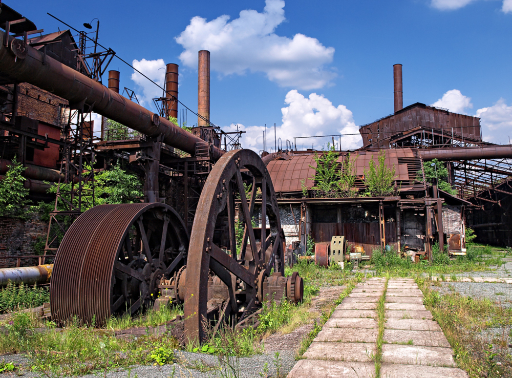 Старый металл — конкурс "Индустриальный пейзаж" — Фотоконкурс.ру