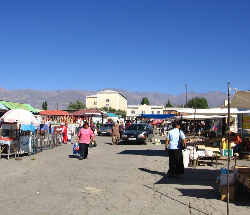 Рынок в Киргизии