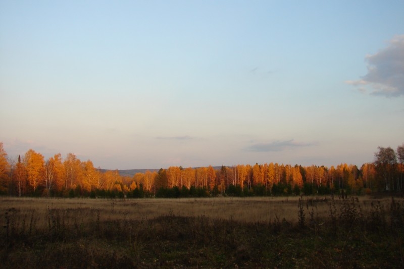 Осенний закат