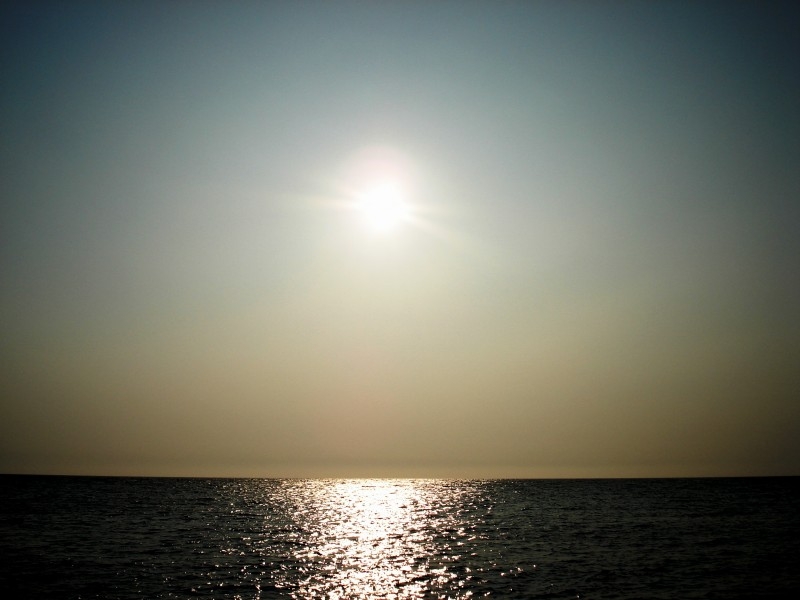 морской закат Приморского края