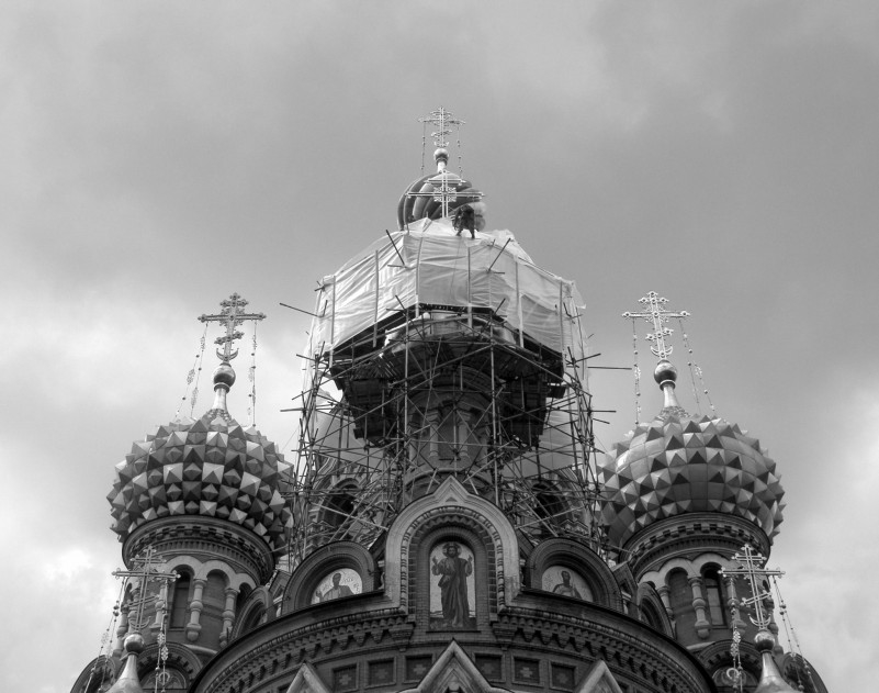 Черно-белый Петербург