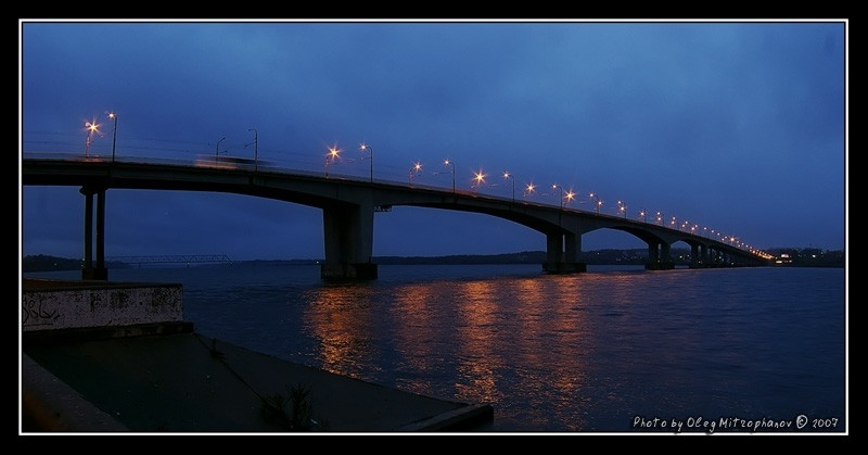 Мост. Волга. Кострома.