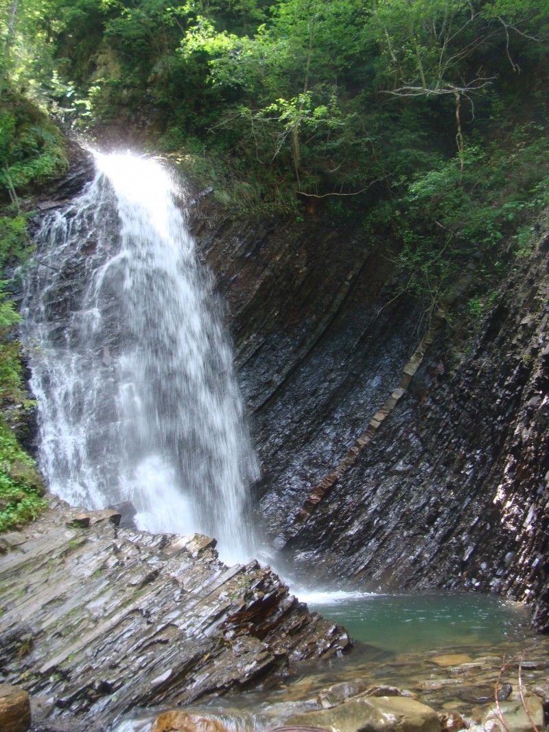 Карпатский водопад