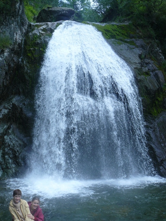 водопад на Телецком