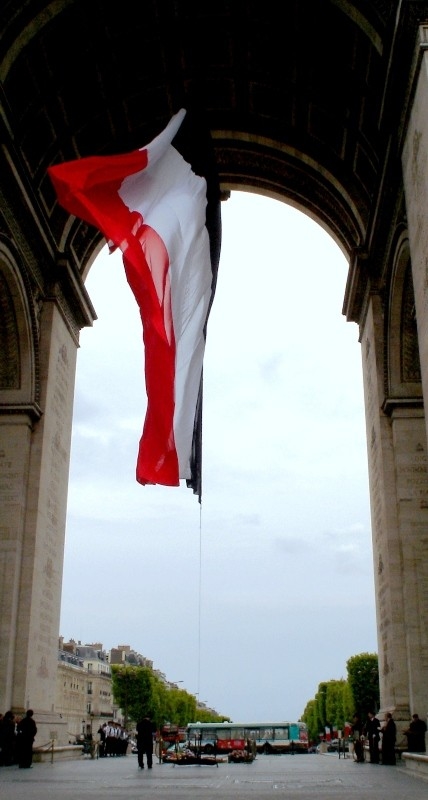Париж. Триумфальная арка.