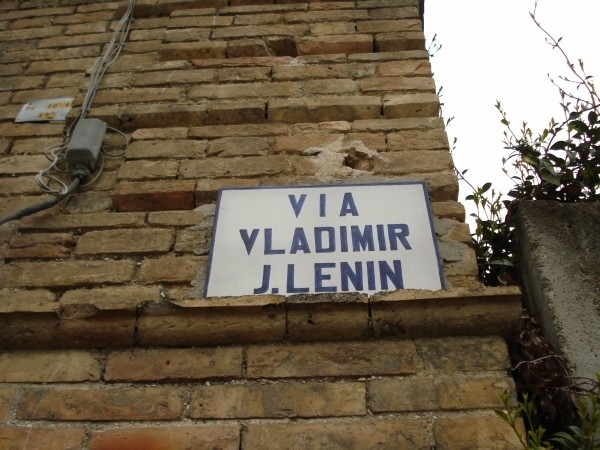 улица Владимира Ильича в Италии