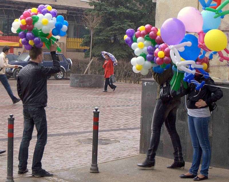 Если дождь и нет зонта ...