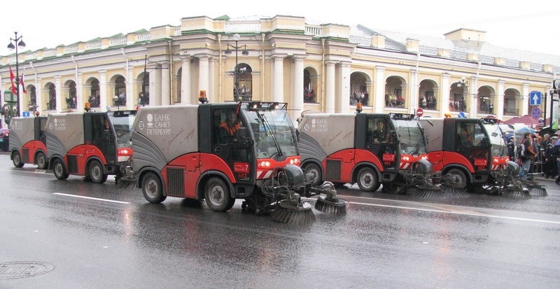 На Невском "зачистка"...