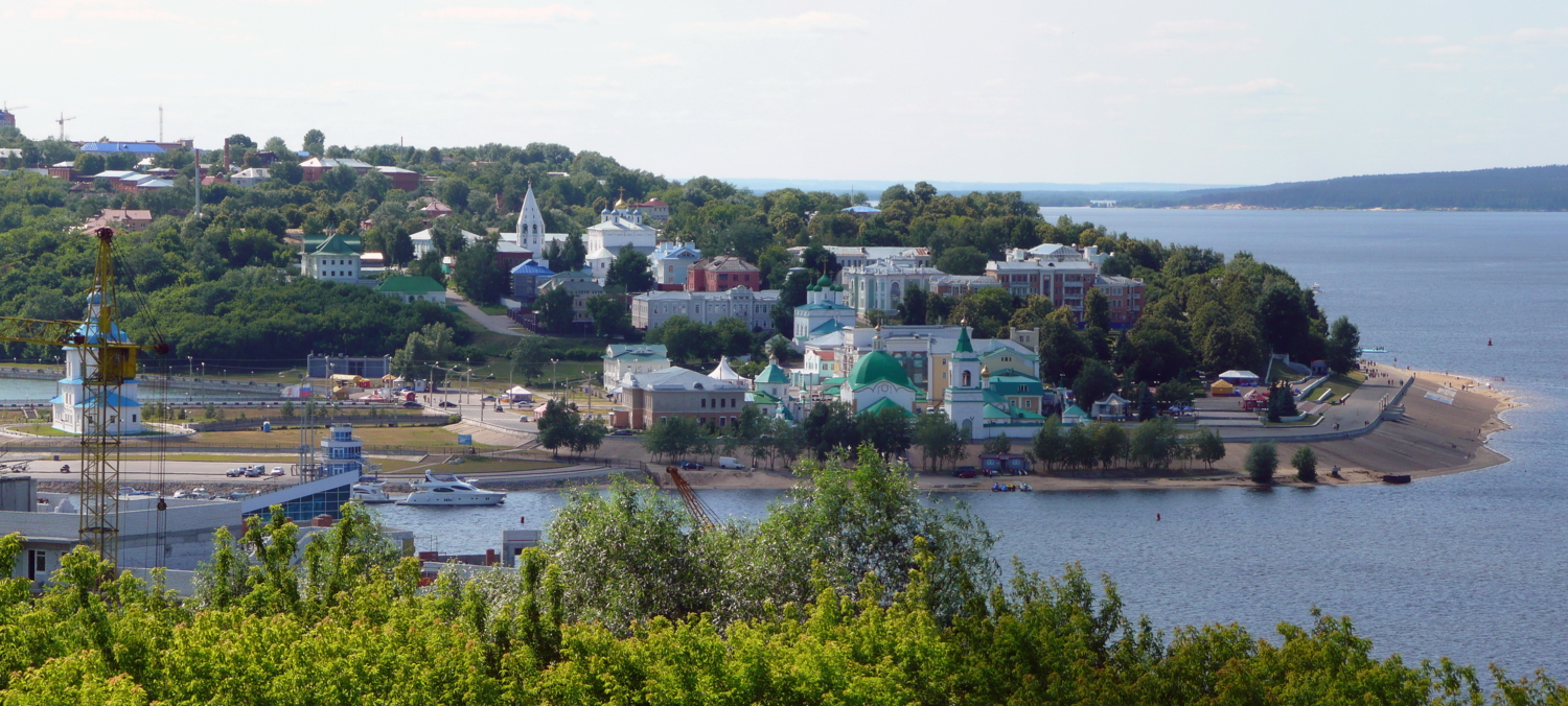 Набережная г.Чебоксары.