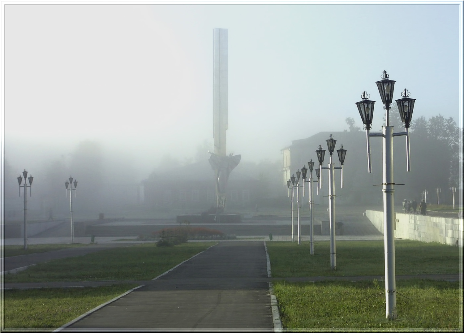 Провинция.Осень.Рассвет