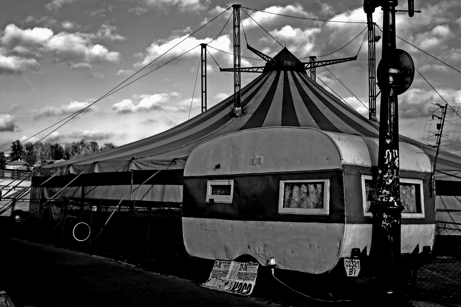 Circus tent