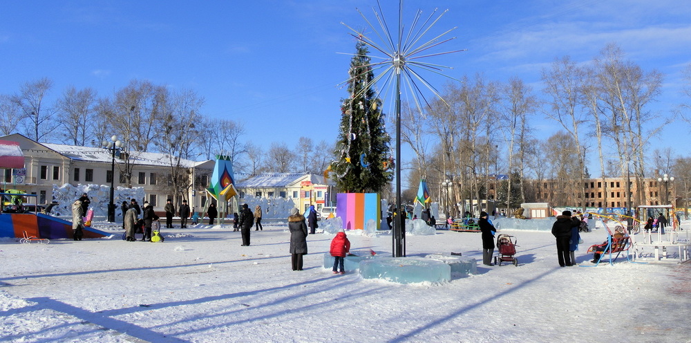 Первый день нового года