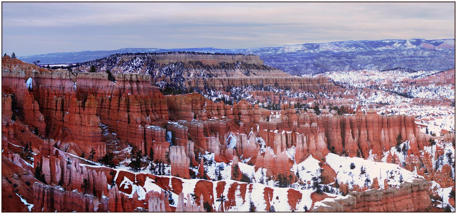 Вечер. Bryce Canyon.