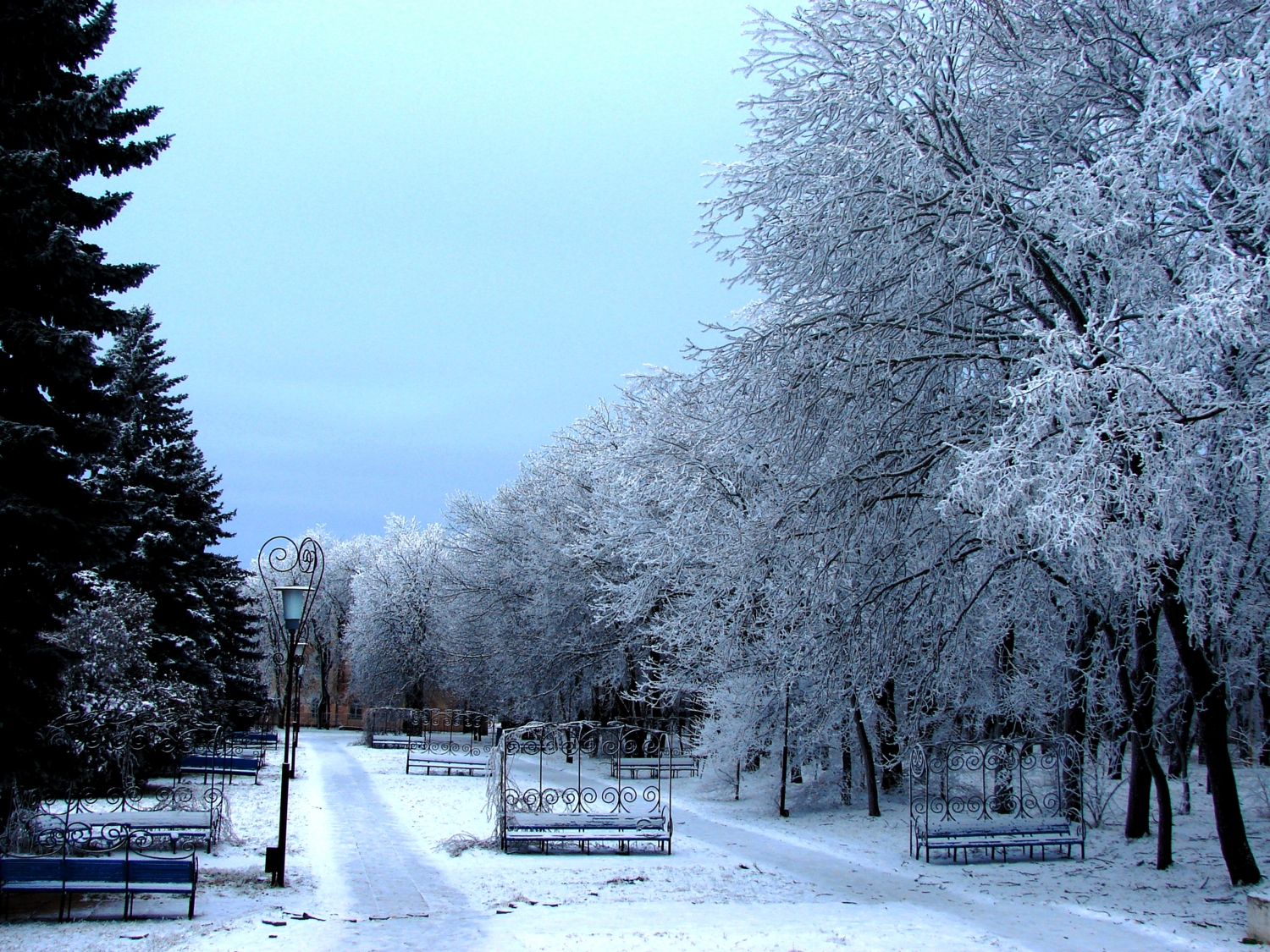 Зимний Кисловодск