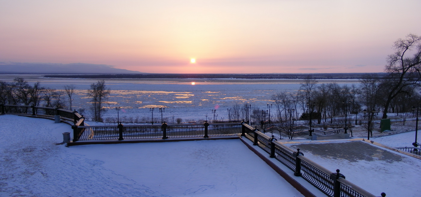 Ледостав на Амуре