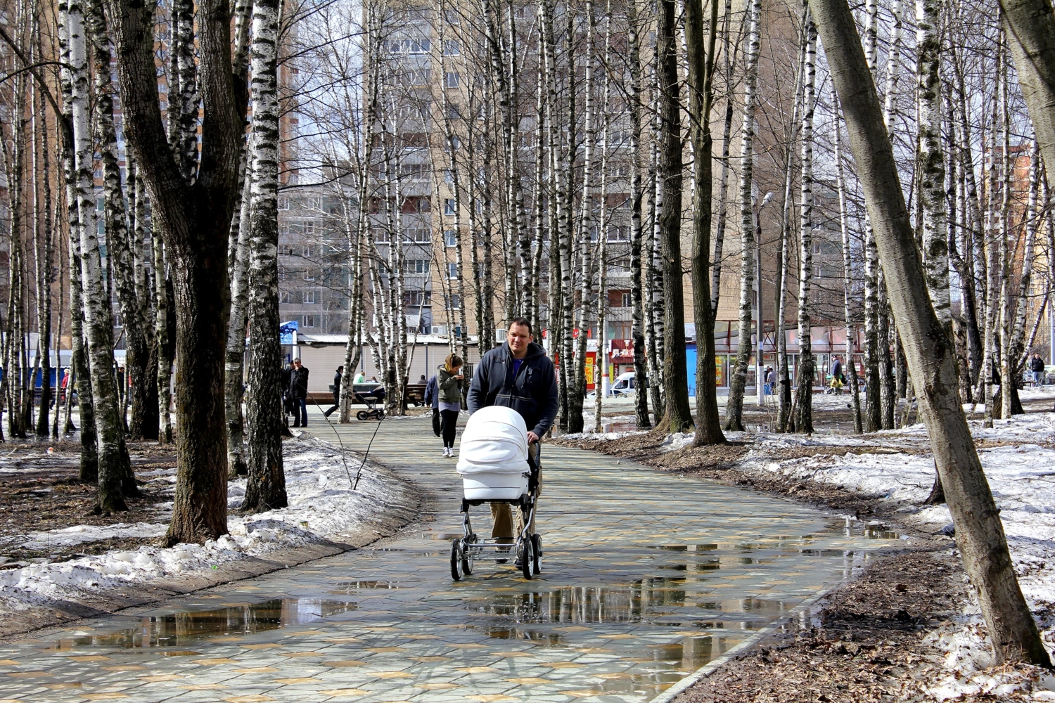 Весна в городе