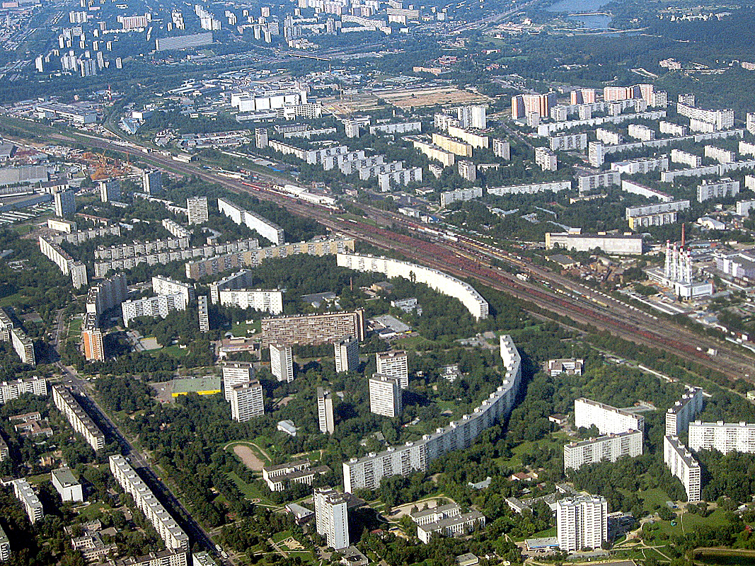 Пролетая над Москвой