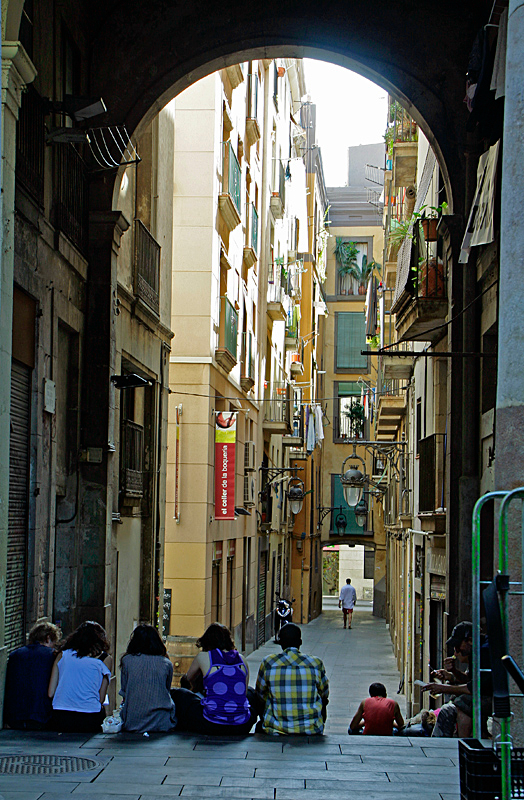 На улочках Барселоны