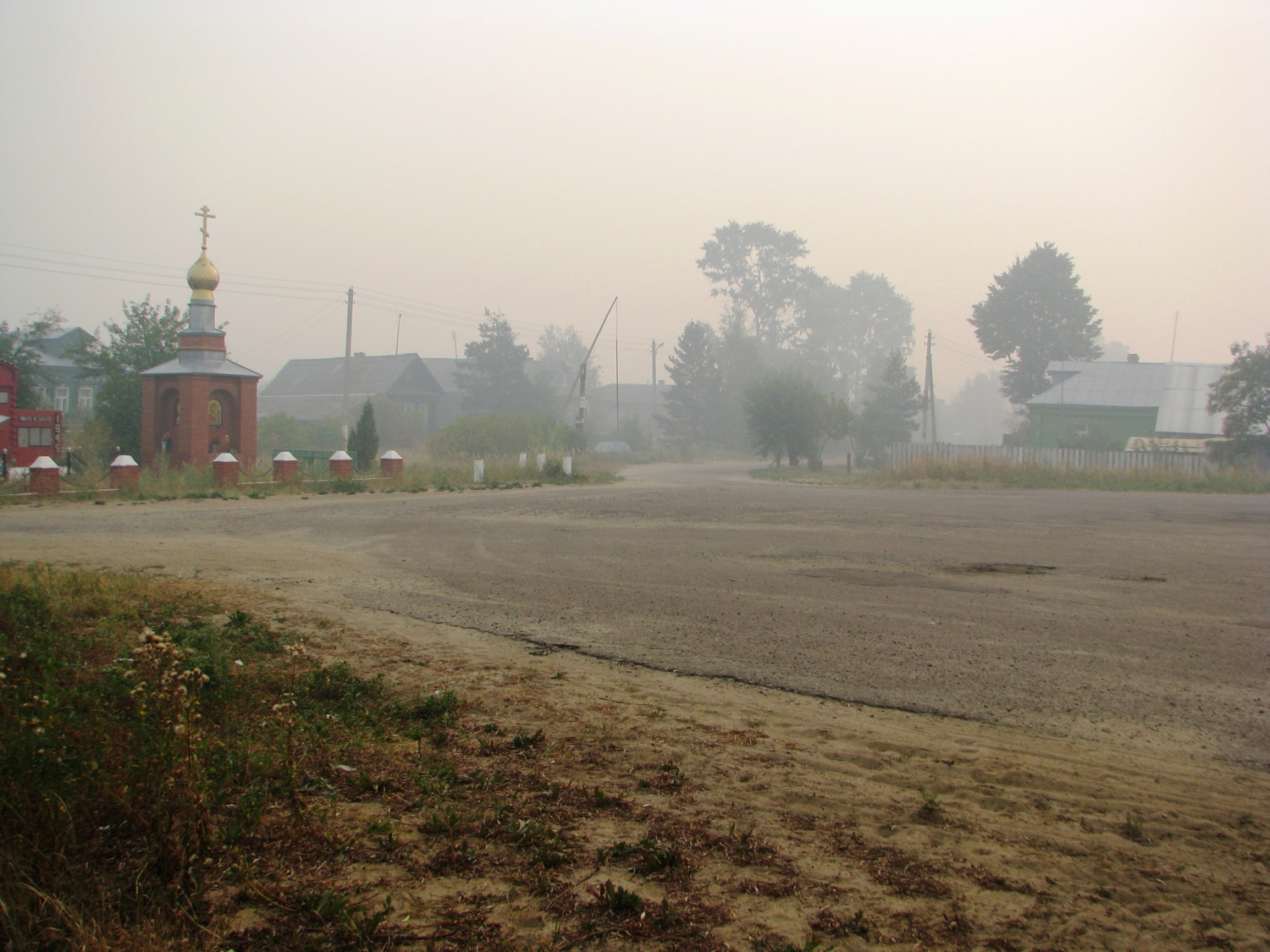 Утро в деревне  2010 года