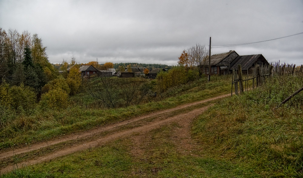 Деревенский пейзаж