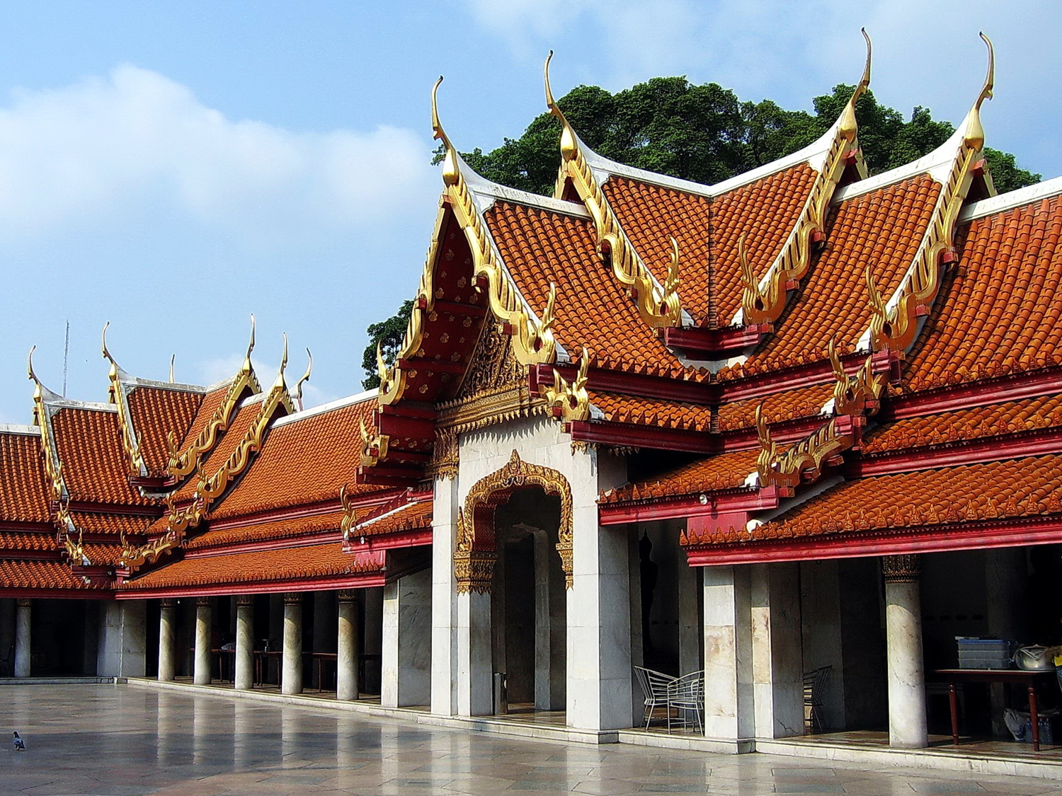 Бангкок. Мраморный храм. 