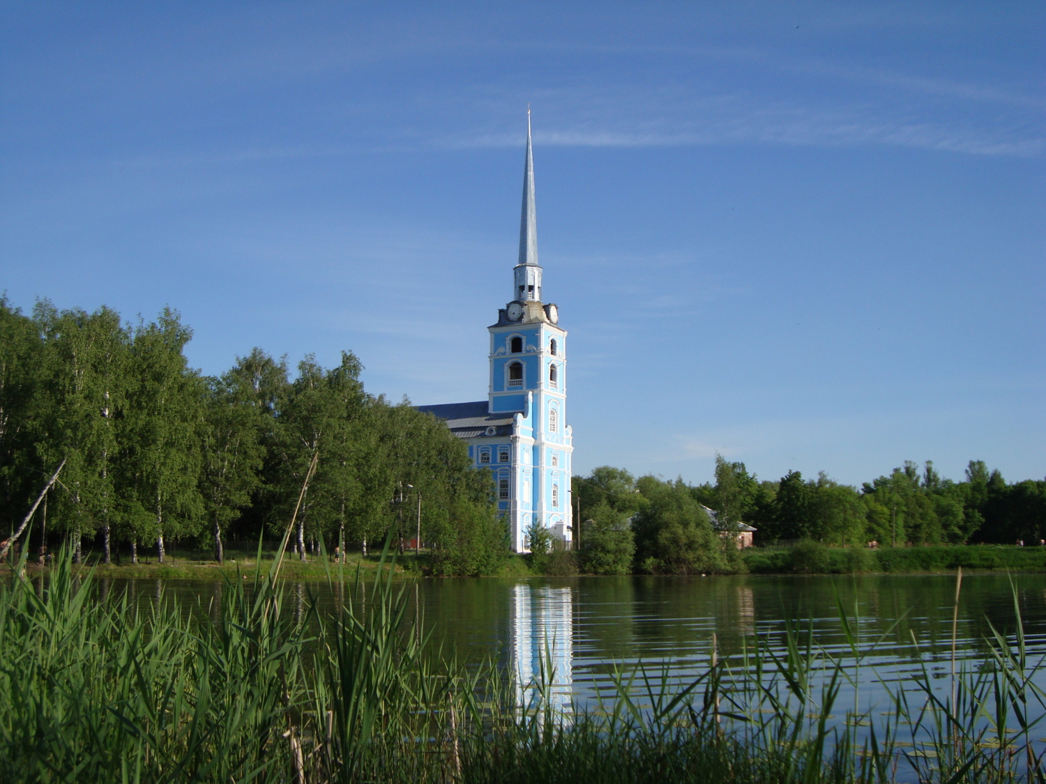 Церковь в Петропавловском парке