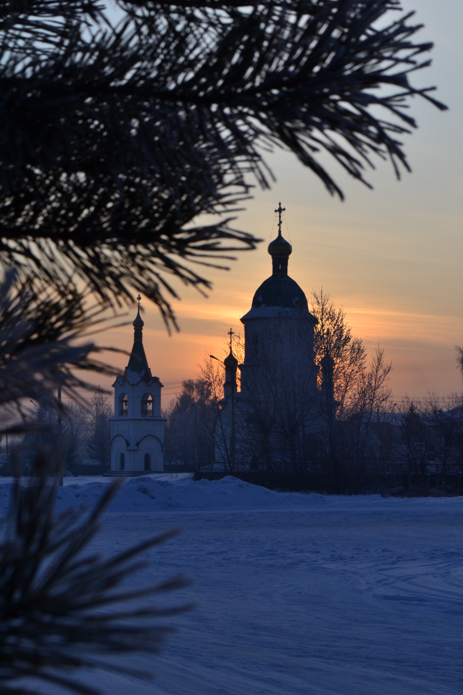 Церковь деревенская