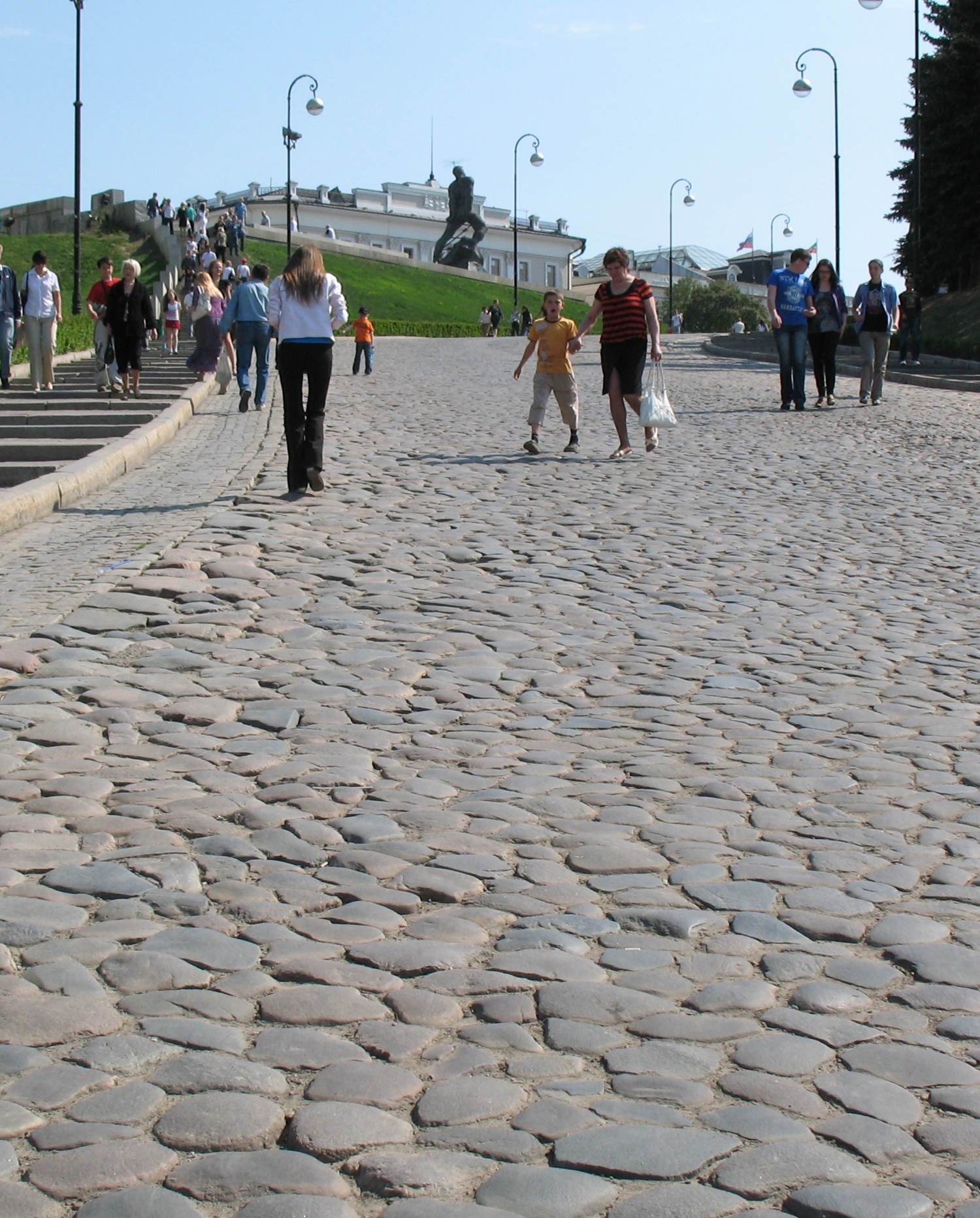 Дорога к кремлю. Казань