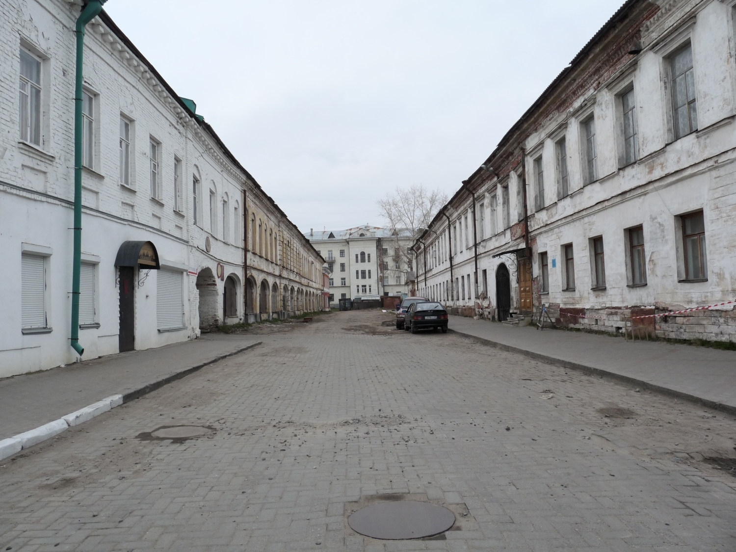 Старая улица Архангельска