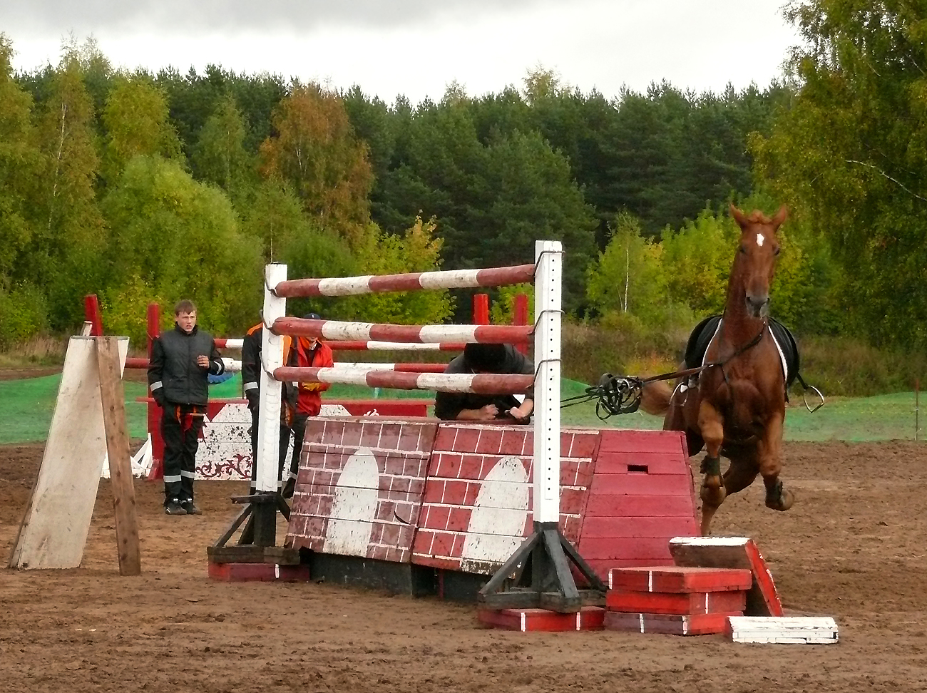 В конкуре всё бывает