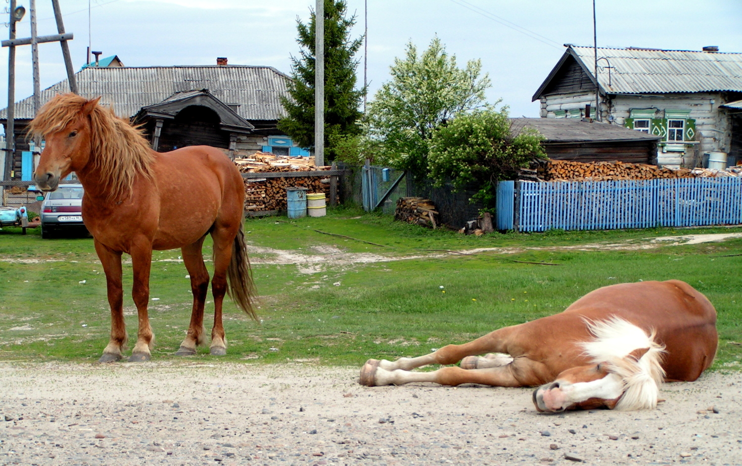 Деревенская улица