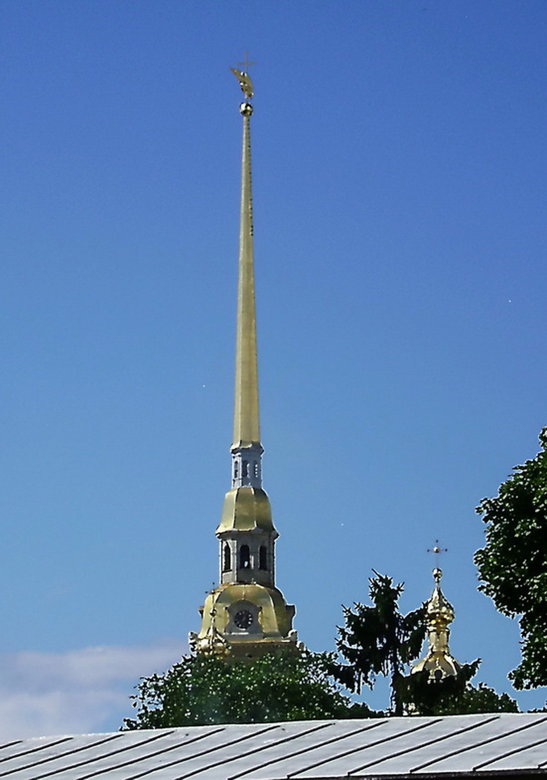 Петропавловский шпиль.