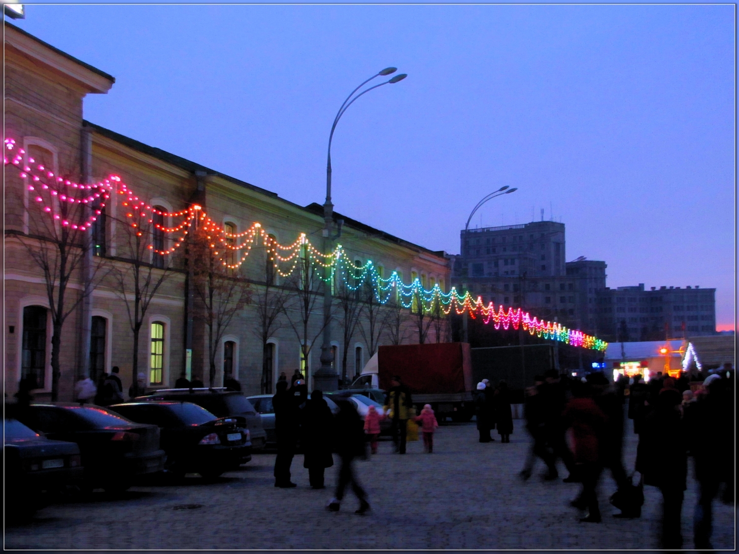 ритм вечернего города