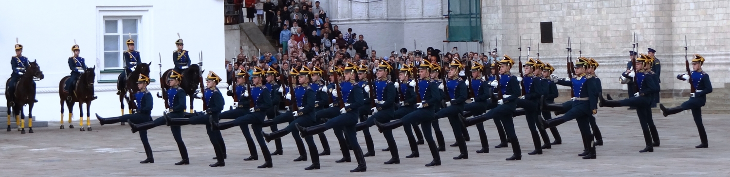 Конный развод в Кремле