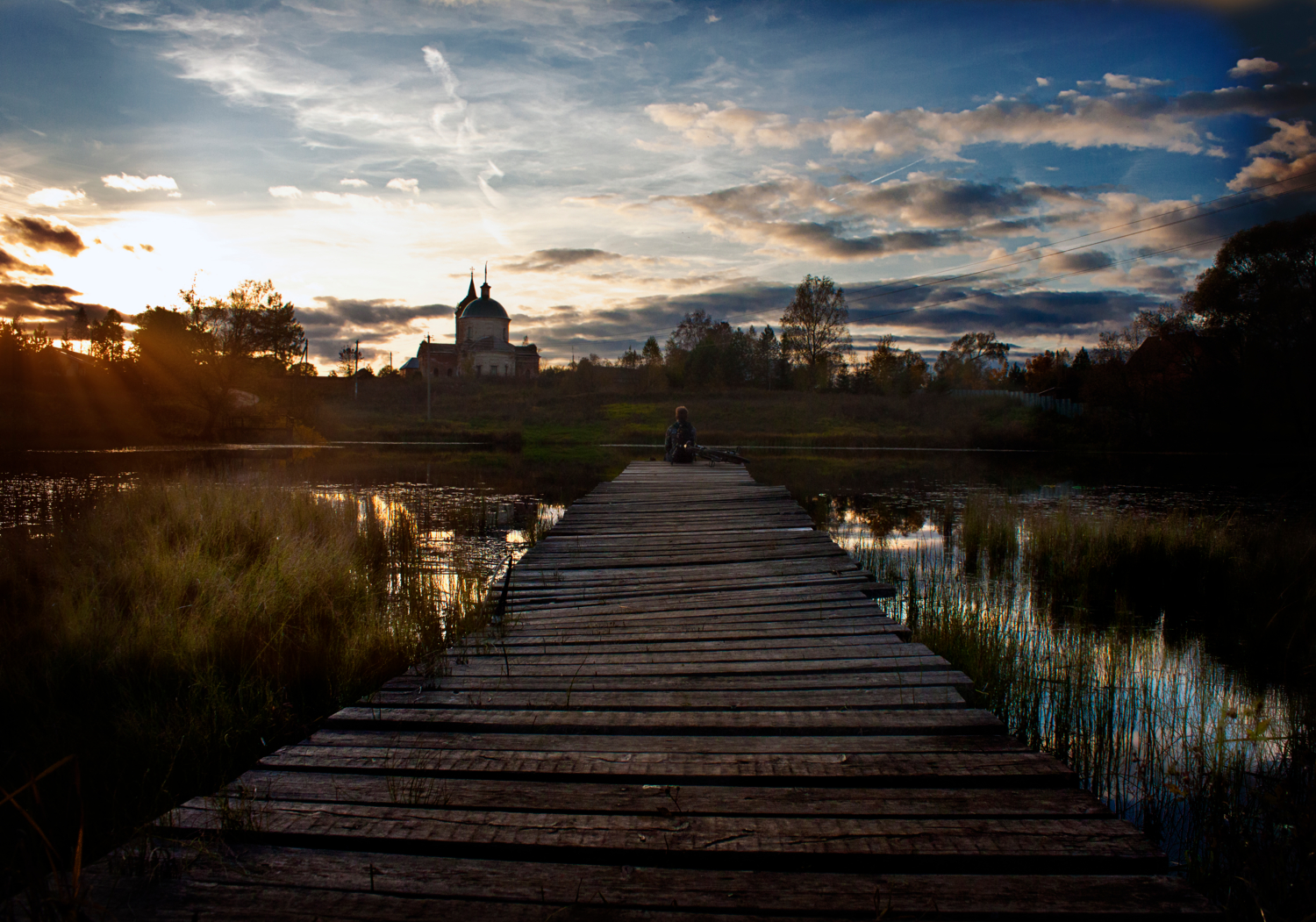 вечернее время