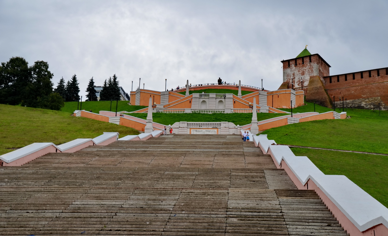 Чкаловская лестница.