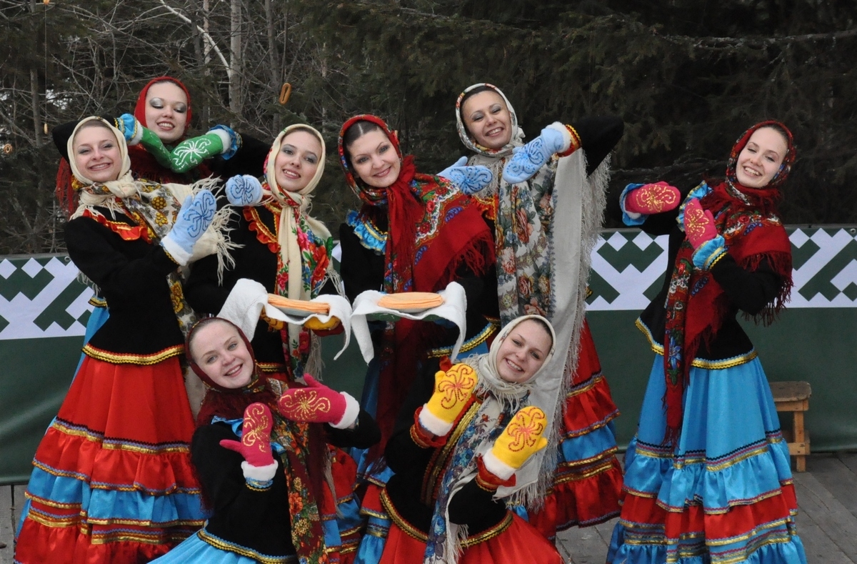 Русский танец "Варежки"