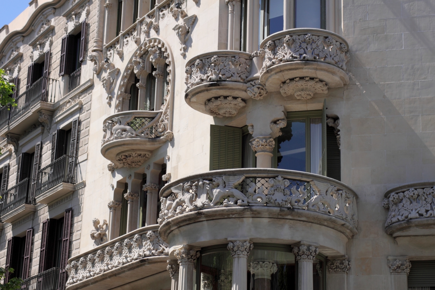 Балкончики Барселоны