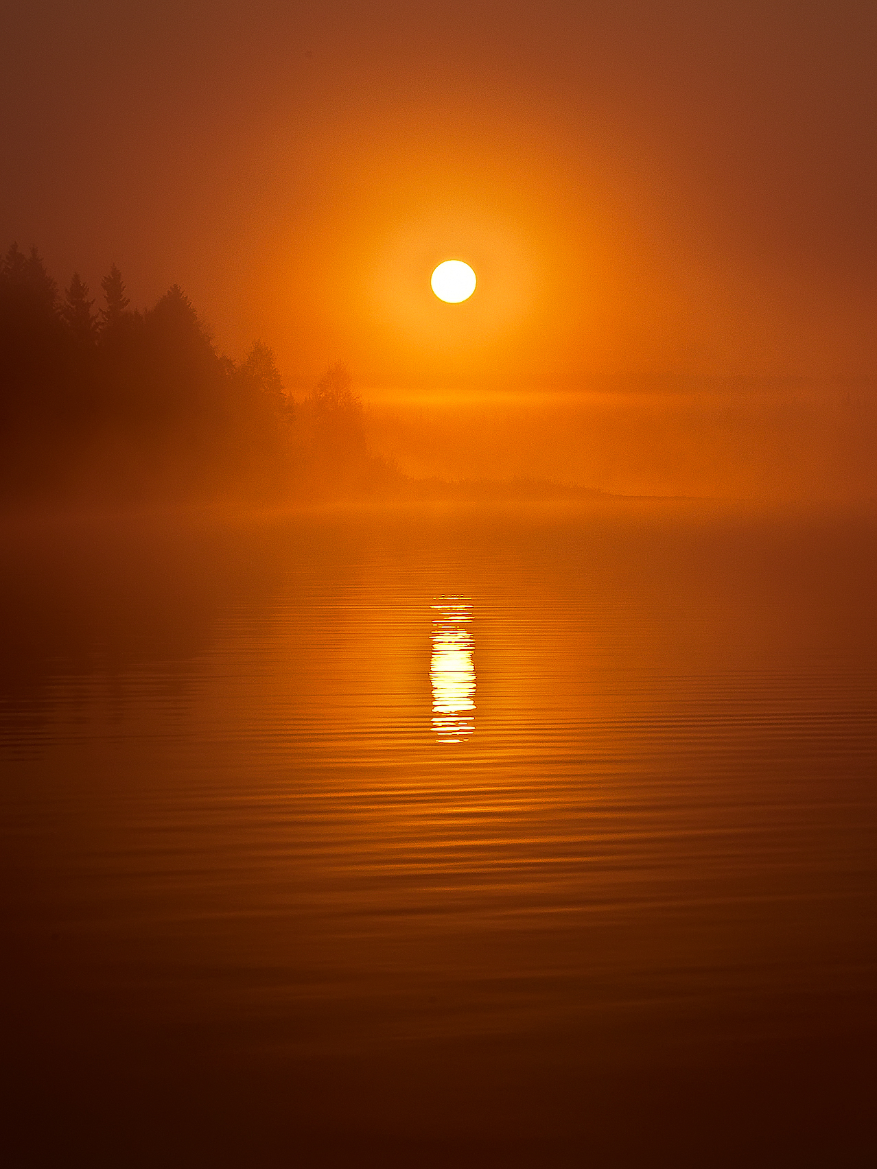 восход Солнца. озеро Зюраткуль